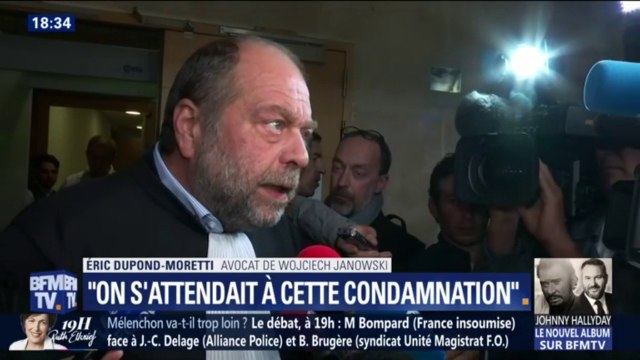 Wojciech Janowski reconnu coupable: son avocat Eric Dupond-Moretti s'attendait à cette condamnation