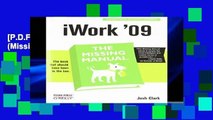 [P.D.F] iWork  09: The Missing Manual (Missing Manuals) [E.P.U.B]