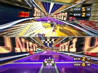 Sonic And Sega All Stars Racing games together on one computer