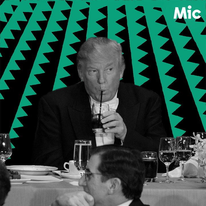 A history of Trump's love for Diet Coke