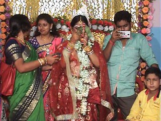 MOUSUMI GUHA WEDS KAMALESH DASGUPTA