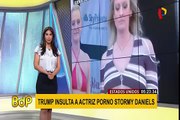 Donald Trump insultó a la actriz Stormy Daniels vía mensaje de twitter
