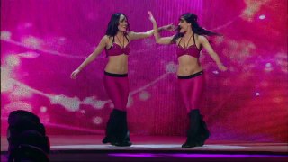 The Bella Twins LAUGH at their FIRST-EVER tag match! | Bella Playback
