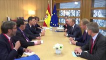 Sánchez llega a Bruselas para hablar sobre Brexit, Presupuestos y migración