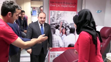 Sanayi ve Teknoloji Bakanı Varank’tan ilik donörlüğüne destek