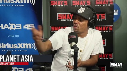 Planet Asia "5 Fingers of Death" Freestyle @ Shade 45 "Sway In The Morning", 09-31-2018