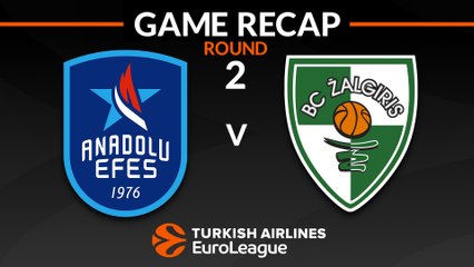 Highlights: Anadolu Efes Istanbul - Zalgiris Kaunas