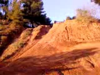 Saut motocross