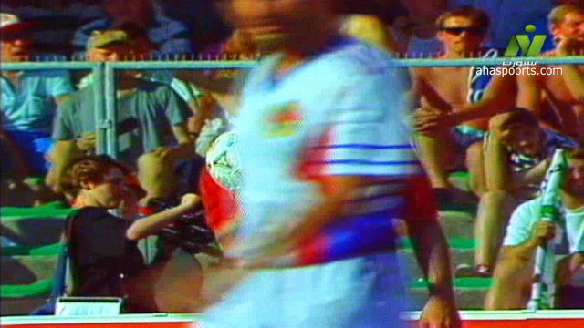 الشوط الثاني مباراة يوغوسلافيا و اسبانيا 2-1 ثمن نهائي كاس العالم 1990