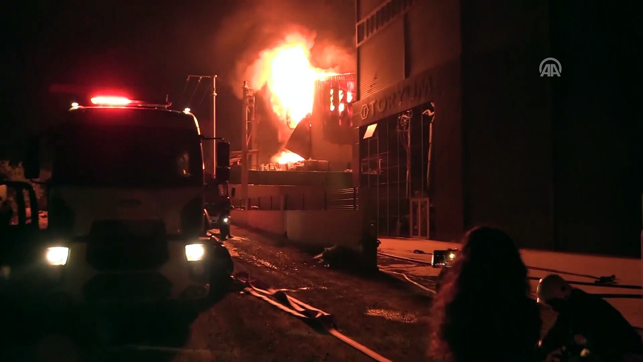 Kayapa Sanayi Bölgesi'nde yangın (4) - BURSA