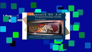 Library  OpenGL ES 3.0 Programming Guide (2nd Edition)