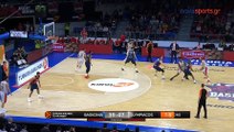 Vassilis Spanoulis with the Side Step 3-pointer - 17.10.2018 [HD]