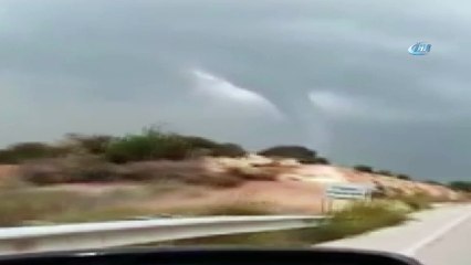 - KKTC'de çıkan hortum korkuttu