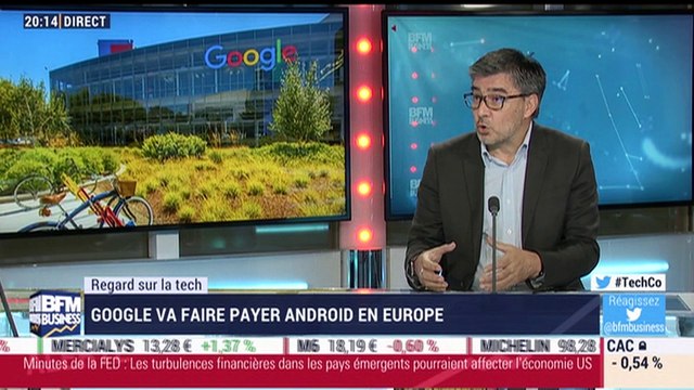 Le Regard sur la Tech: Google va faire payer Android en Europe - 17/10