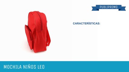 Mochila escolar niños Leo