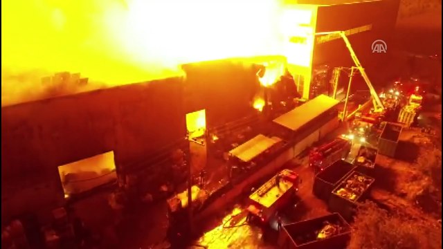 Kayapa Sanayi Bölgesi'nde yangın (5) - BURSA
