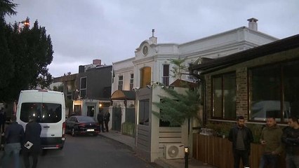 فيديو: المحققون الأتراك يدخلون مقر إقامة القنصل السعودي في اسطنبول