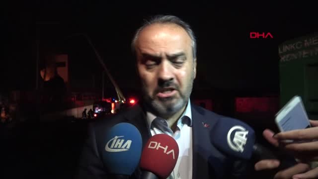 Bursa'da Sanayi Sitesi'nde Yangın ve Patlama Sesleri - 7