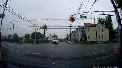 Tow Truck and Car Collision Close Call