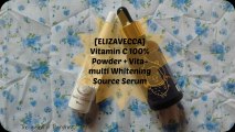 [ELIZAVECCA] Vitamin C 100% Powder + Vita-multi Whitening Source Serum