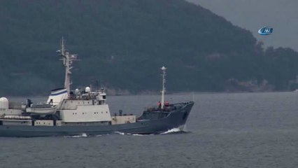 Rus Askeri Gemisi Boğazdan Geçti