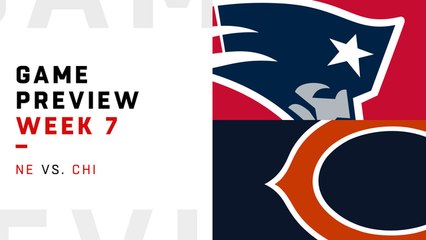 Patriots vs. Bears Week 7 preview | NFL Playbook