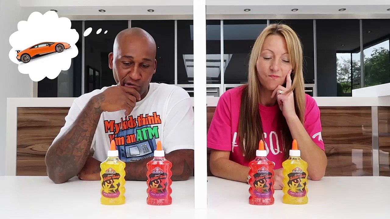 TWIN TELEPATHY SLIME CHALLENGE!! Parents Edition