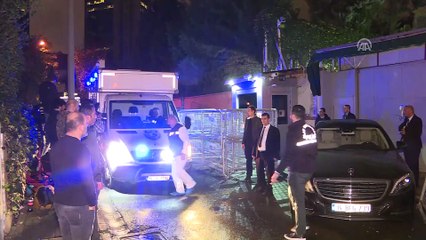 Suudi gazeteci Kaşıkçı'nın kaybolması - Konsolosluk bahçesindeki incelemeler - İSTANBUL