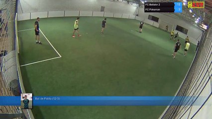But de Pablo (12-3) - FC Bellator 2 Vs FC Pokemon - 16/10/18 21:00 - LIGUE 4 - Poitiers Game Parc