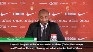 Thierry Henry has big boots to fill at Monaco! 