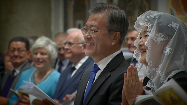 문 대통령 분단 극복 연설...오늘 저녁 교황 면담 / YTN