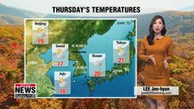 Chillier air with showers, east coast to see heavy rainfall _ 101818