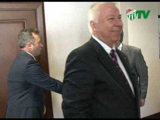 Kulüp Yönetimi'nden Emniyet Müdürlüğü'ne Ziyaret (23.09.2010)