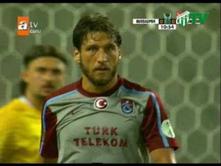 Bursaspor 0 - 3 Trabzonspor (İlk Yarı Özet) (08.08.2010)