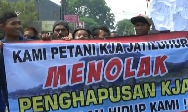 Petani Ikan Kolam Tolak Penertiban di Waduk Jatiluhur