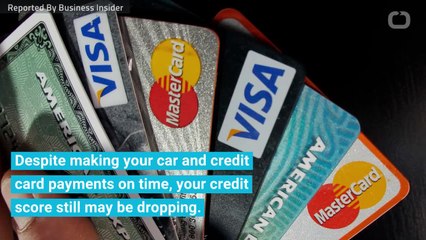 You Make Your Payments On Time, So Why Is Your Credit Score Still Dropping?