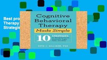 Best product  Cognitive Behavioral Therapy Made Simple: 10 Strategies for Managing Anxiety,