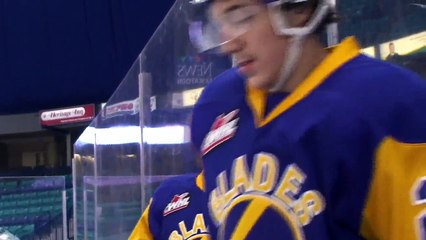 WHL Calgary Hitmen 5 at Saskatoon Blades 4
