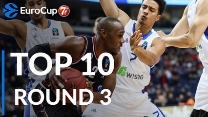 7DAYS EuroCup Regular Season Round 3 Top 10 Plays