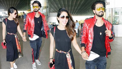 Hina Khan's Hangout with boyfriend Rocky Jaiswal; Check out here| FilmiBeat