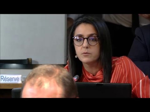 Dénia HAZHAZ. Orientations budgétaires, dépenses de fonctionnement et d'équipement pour les colleges. 15 octobre 2018