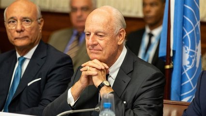 UN Syria envoy Staffan de Mistura to step down in November