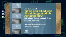 Popular An Atlas of Interpretative Radiographic Anatomy of the Dog and Cat