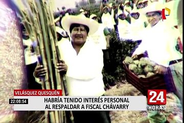 Velásquez Quesquén habría tenido interés personal al respaldar a fiscal Chavarry