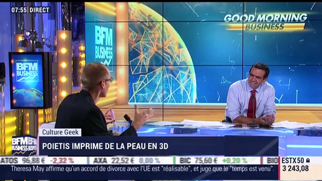 Anthony Morel: Poietis imprime de la peau humaine en 3D - 18/10