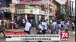 Gamarra: nuevo enfrentamiento entre municipales y ambulantes
