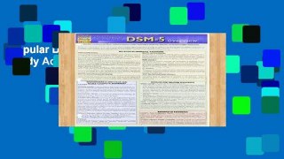 Popular DSM-5 Overview (Quick Study Academic)