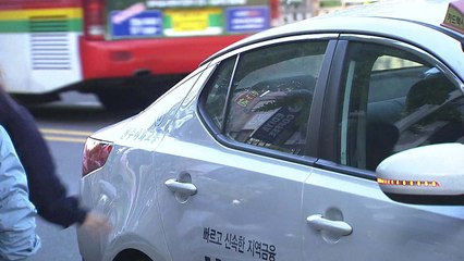 '카풀 반대' 택시 파업...일부 지역 불편 / YTN