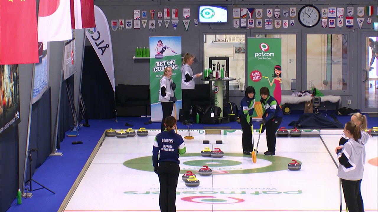 World Curling Tour, PAF Masters 2018, Team Stabulniece (LAT) vs Team Yoshimura (JPN)