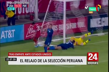 Tras empate con EE.UU: el relajo de la selección peruana